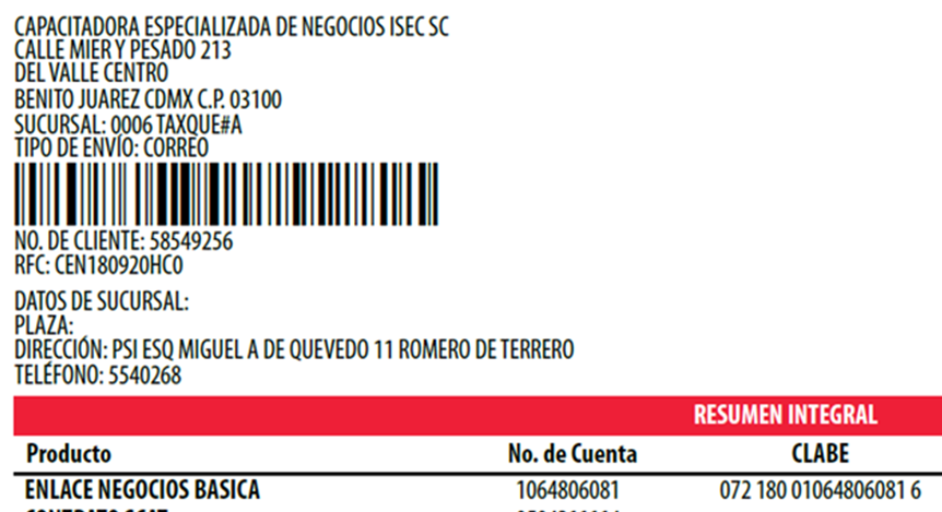 Información
